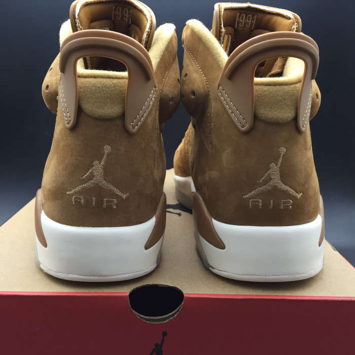 TB Air Jordan 6 Retro "Golden Harvest" 384664-705