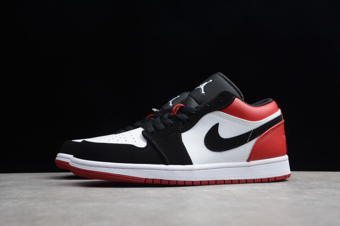 TB Air Jordan 1 Low Black Toe 553558-116