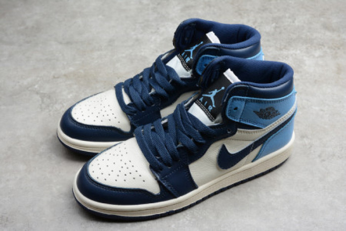 TB KIDS AIR JORDAN 1 OBSIDIAN UNIVERSITY BLUE (555088-140)