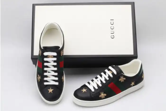 Rep LY GUCC ACE EMBROIDERED LOW-TOP SNEAKER 386750 A38F0 1079