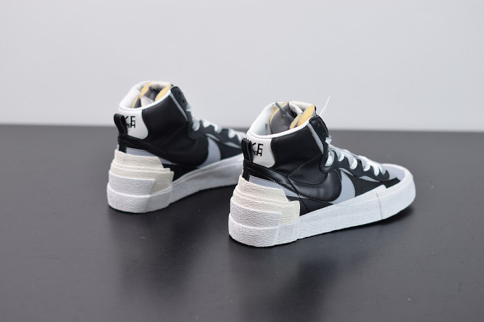 TB SACAI X NIKE BLAZER MID BLACK GREY BV0072-002