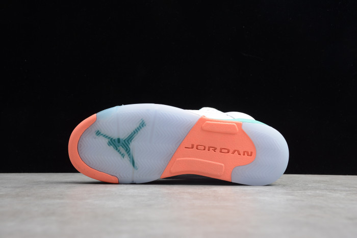 TB Air Jordan 5 GS Light Aqua 440892-100