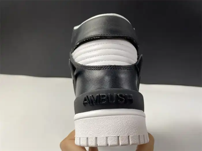 Reps LY Nike Dunk High Ambush Black White CU7544-001