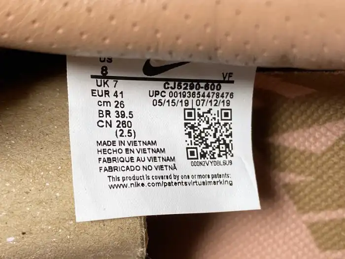 Cheap LY Nike Air Force 1 Low Clot Rose Gold Silk CJ5290-600