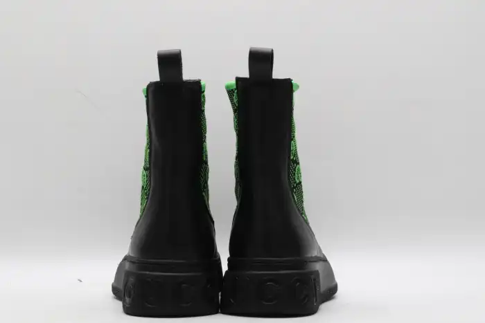 Rep LY GUCC Women's boot with GG jersey