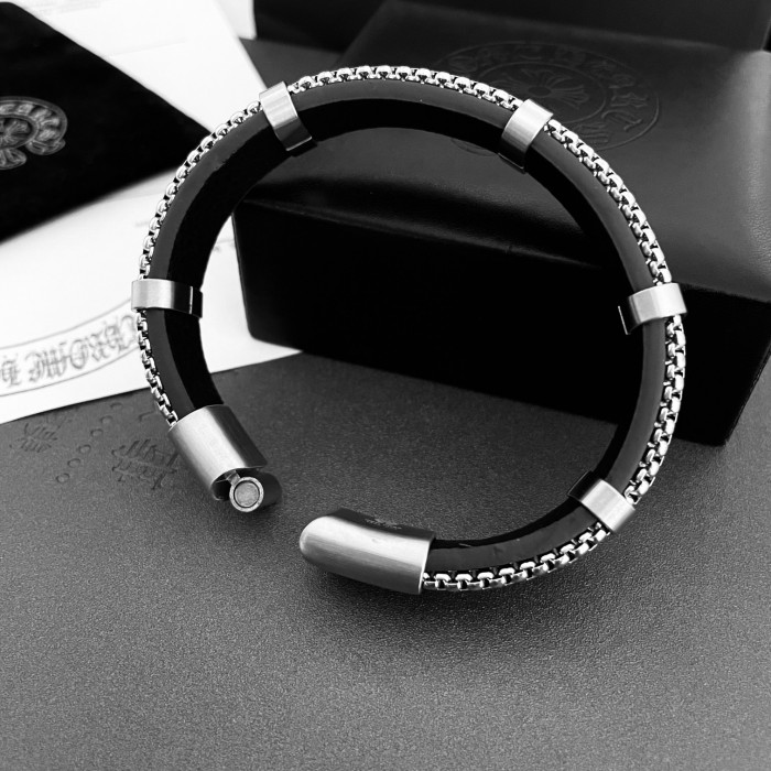 TB Chrome He@rts Bracelet