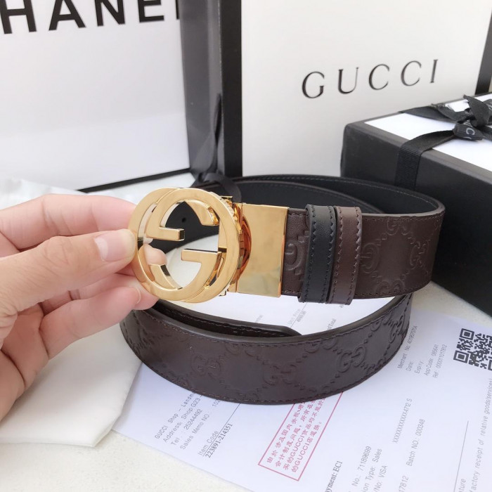 KICKWHO GUCC Belt-3.7 CM