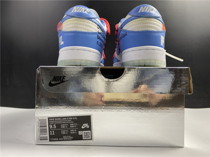 KICKWHO OFF-WHITE X NIKE DUNK LOW CT0856 403