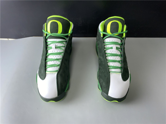 TB Air Jordan 13 Retro 'Oregon Ducks' PE - AR4390 313