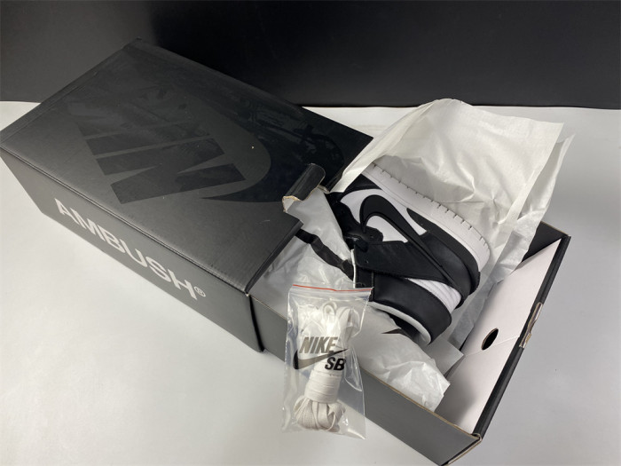 KICKWHO Nike Dunk High Ambush Black White CU7544-001