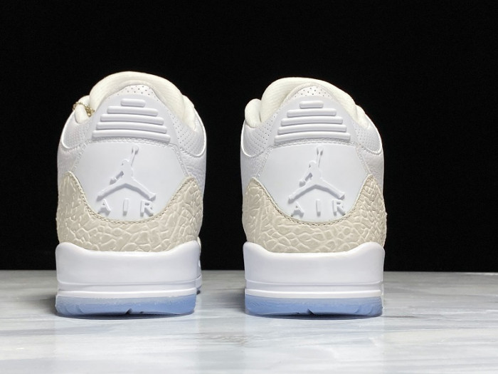 KICKWHO Air Jordan 3 Retro Triple White 136064-111