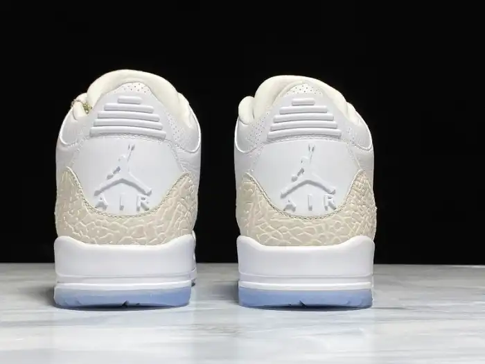 Rep LY Air Jordan 3 Retro Triple White 136064-111