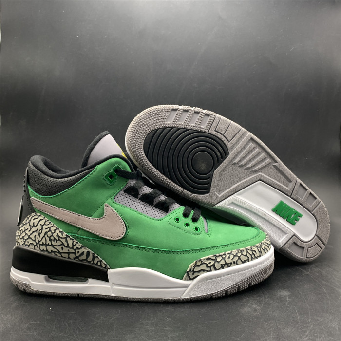 KICKWHO Air Jordan 3 Retro Tinker Oregon Ducks PE shoes AJ3 867493