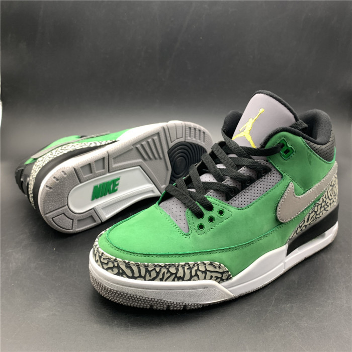 KICKWHO Air Jordan 3 Retro Tinker Oregon Ducks PE shoes AJ3 867493