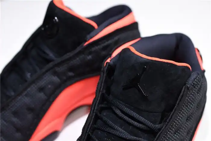 Affordable Clot x Air Jordan 13 Low Black Infrared AT3102-006