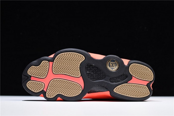 KICKWHO Clot x Air Jordan 13 Low Black Infrared AT3102-006