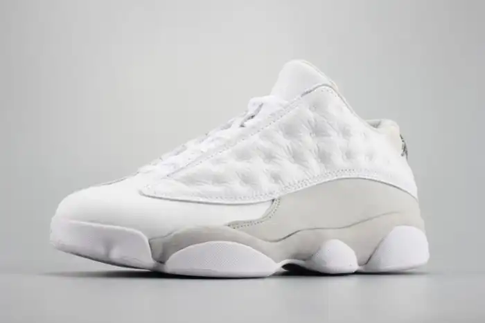 Husky Air Jordan 13 LowPure Money white mens 310810-100