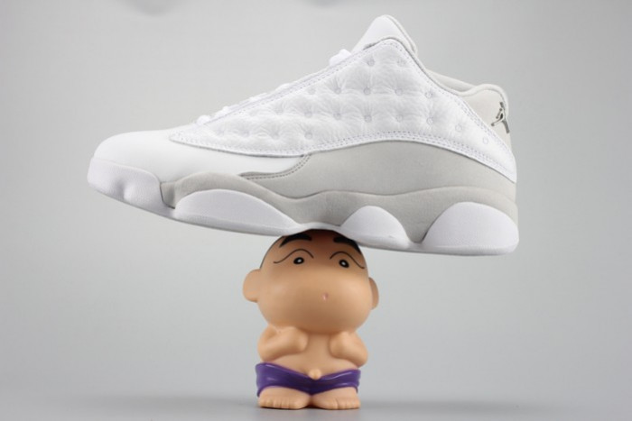 KICKWHO Air Jordan 13 LowPure Money white mens 310810-100