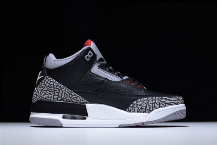 KICKWHO Air Jordan 3 Black Cement 854262-001