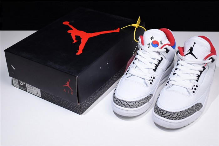 TB Air Jordan 3 Retro Seoul Korea AV8370-100