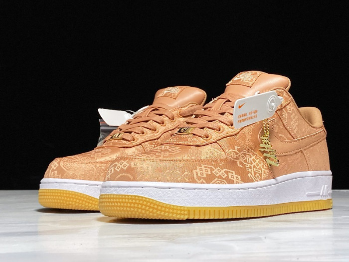 TB Nike Air Force 1 Low Clot Rose Gold Silk CJ5290-600