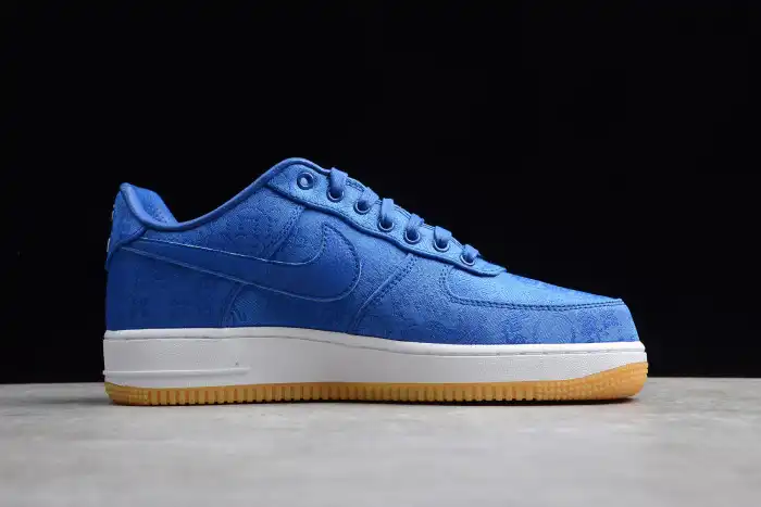 Rep LY AIR FORCE 1 LOW CLOT BLUE SILK CJ5290-400