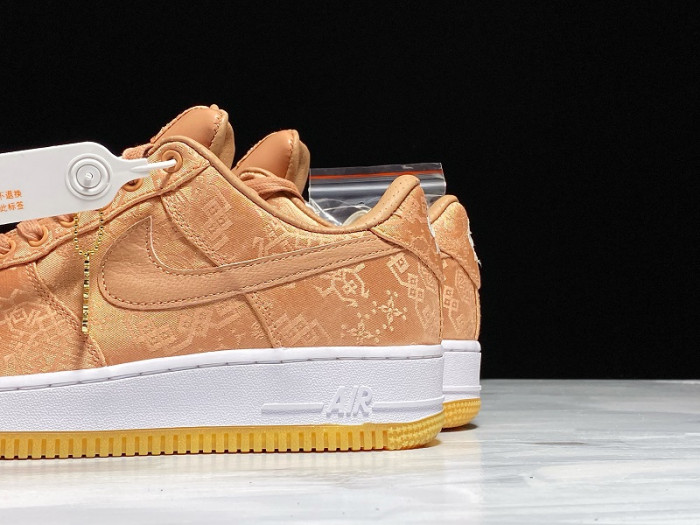 TB Nike Air Force 1 Low Clot Rose Gold Silk CJ5290-600