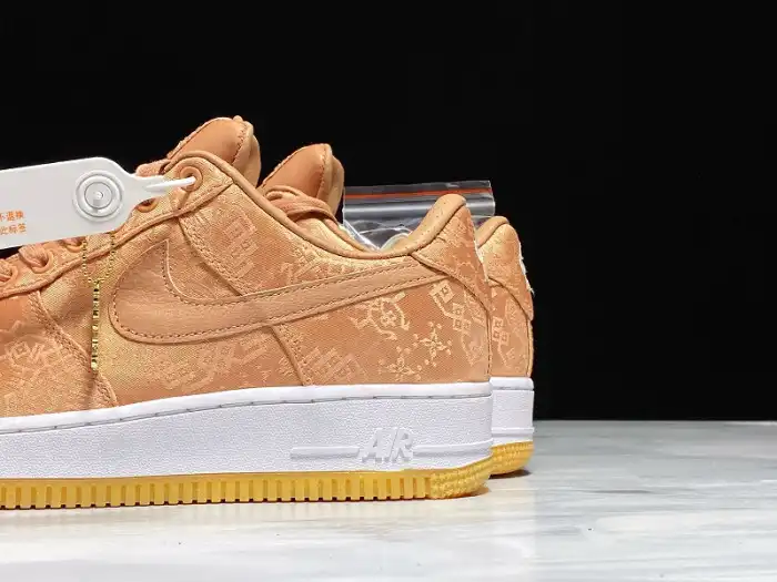 Cheap LY Nike Air Force 1 Low Clot Rose Gold Silk CJ5290-600