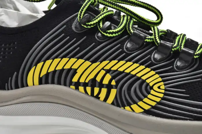 Bmlin Gucc Run Sneakers Black Yellow