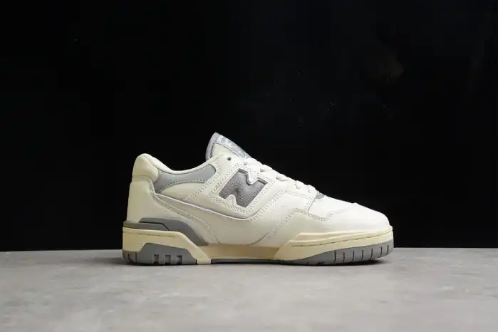 Bmlin Shoes New Balance 550 Aime Leon Dore White Grey BB550ALE