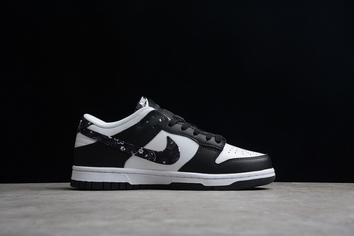 TB Nike Dunk Low Black Paisley (W) DH4401-100