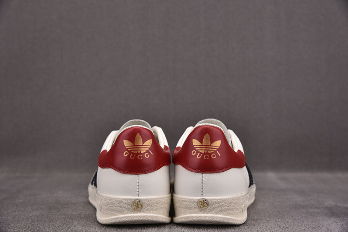 TB Adidas x Gucci Gazelle Sneaker White