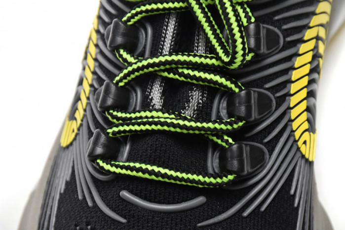 KICKWHO Gucc Run Sneakers Black Yellow