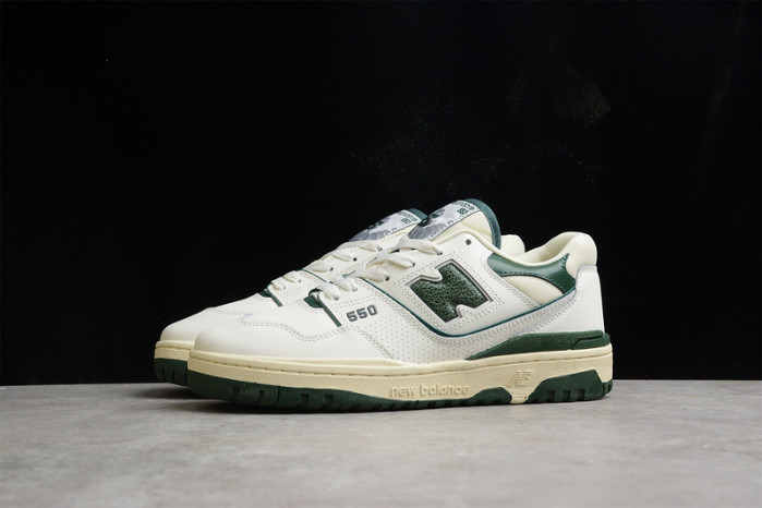 TB New Balance 550 Aime Leon Dore White Green BB550ALD