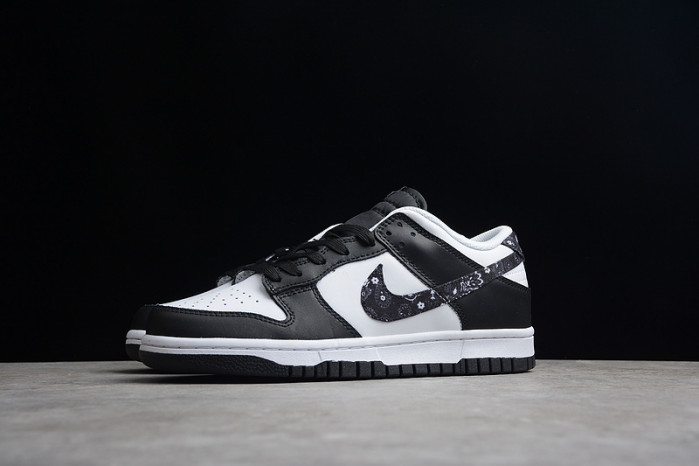 TB Nike Dunk Low Black Paisley (W) DH4401-100