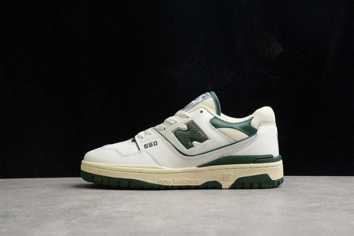 TB New Balance 550 Aime Leon Dore White Green BB550ALD