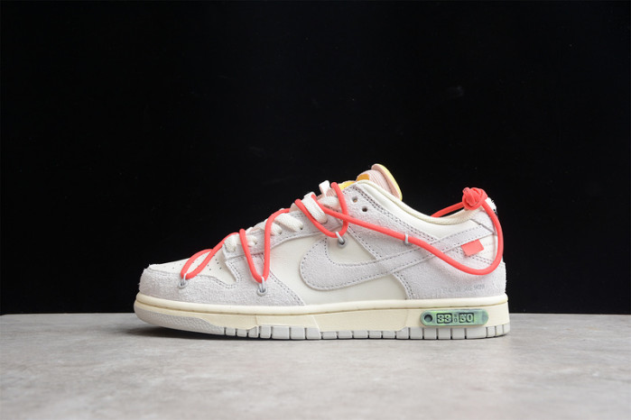 KICKWHO OFF-WHITE X DUNK LOW 'LOT 33 OF 50' DJ0950-118