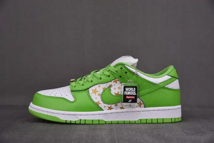 Husky Nike SB Dunk Low Supre* Stars Mean Green (2021) DH3228-101