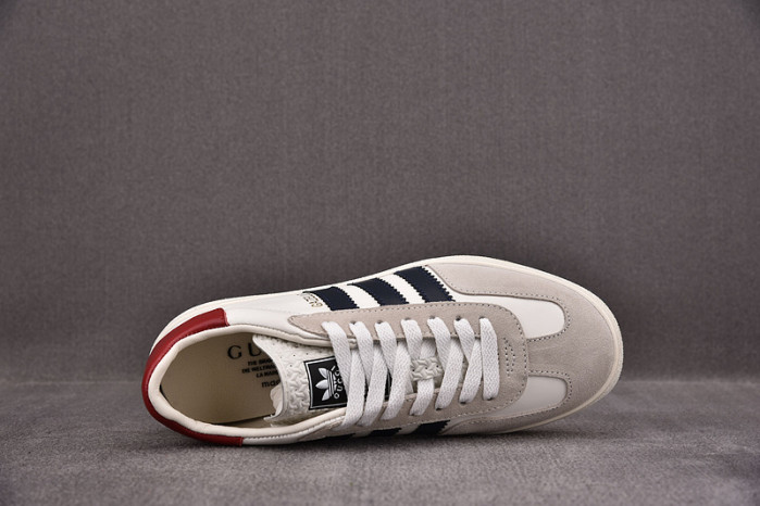 TB Adidas x Gucci Gazelle Sneaker White