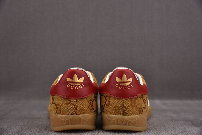 KICKWHO Adidas x Gucci Gazelle Sneaker Golden