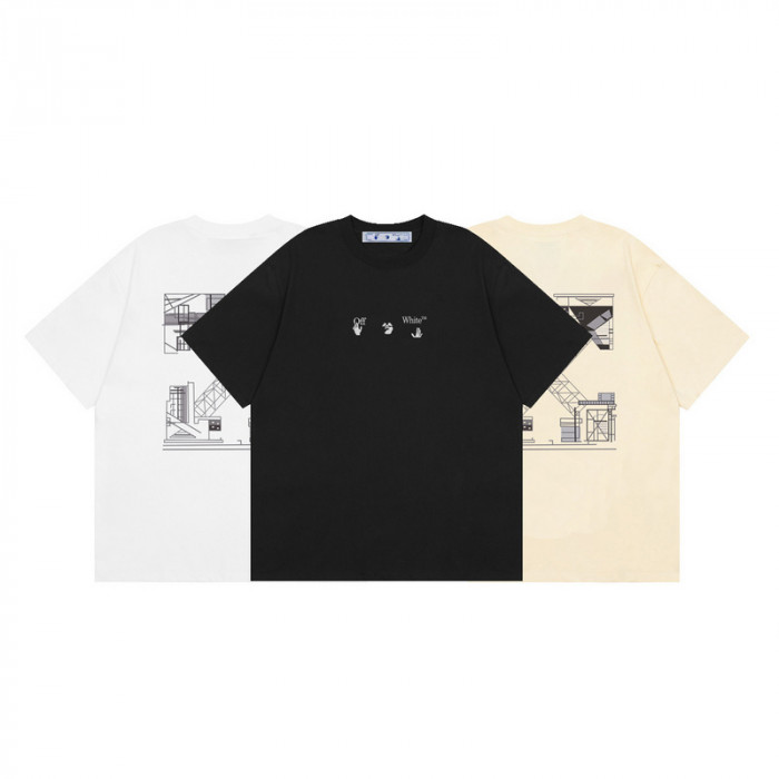 KICKWHO 0ff-Wh1te T-SHIRT 24062523