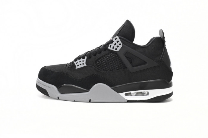 TB Air Jordan 4 Black Canvas DH7138-006