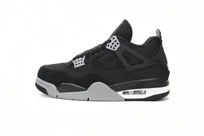 LUCY Air Jordan 4 Black Canvas DH7138-006