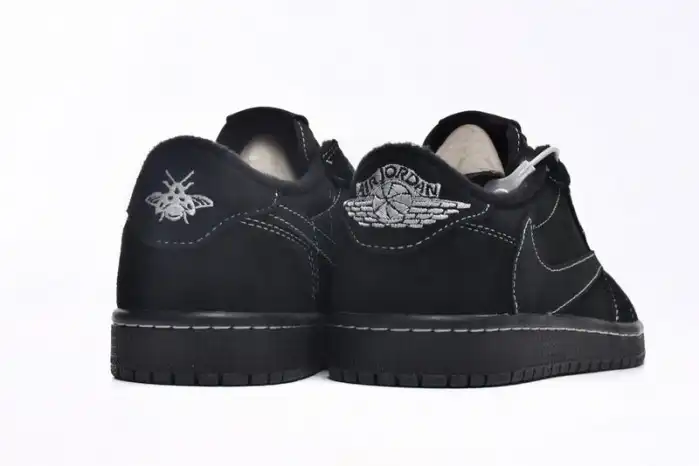 Cheap Travis Scott x Air Jordan 1 Low OG Black Phantom DM7866-001