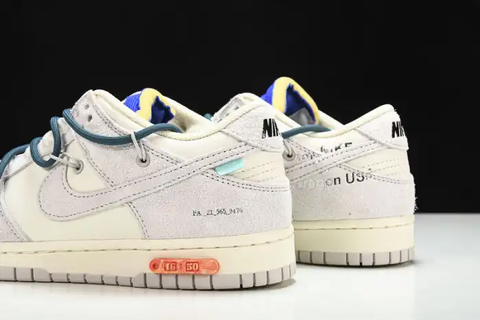 Bmlin Nike Dunk Low Off-White Lot 16 DJ0950-111