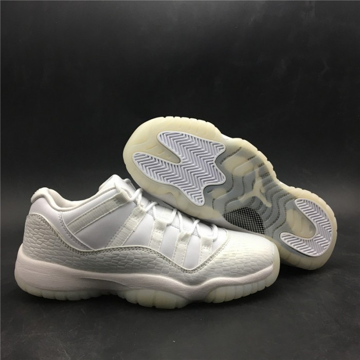 TB Air Jordan 11 Low Heiress Frost White 897331-100