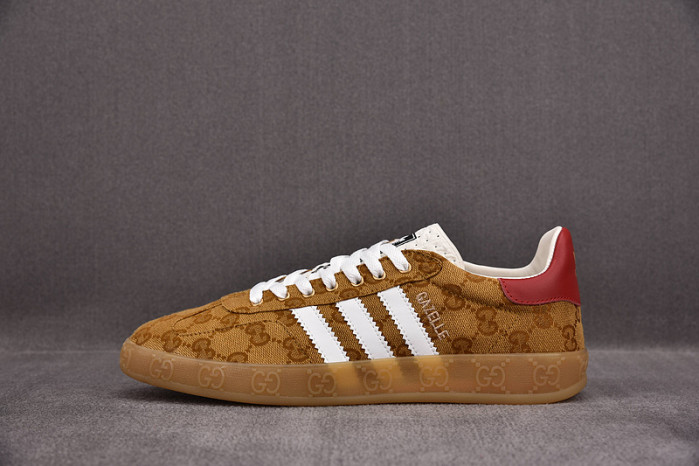 KICKWHO Adidas x Gucci Gazelle Sneaker Golden