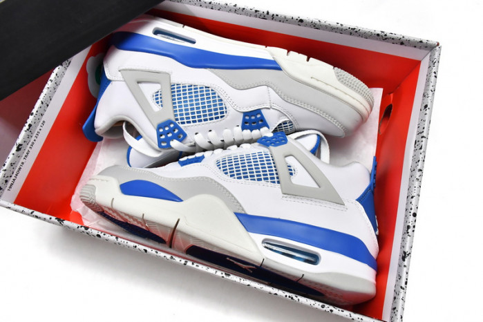 KICKWHO Air Jordan 4 Retro Military Blue (2012) 308497-105