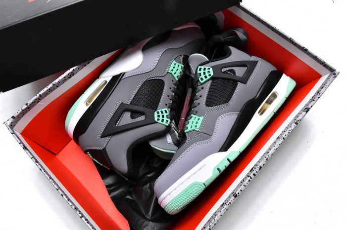 TB Air Jordan 4 Retro Green Glow 308497-033