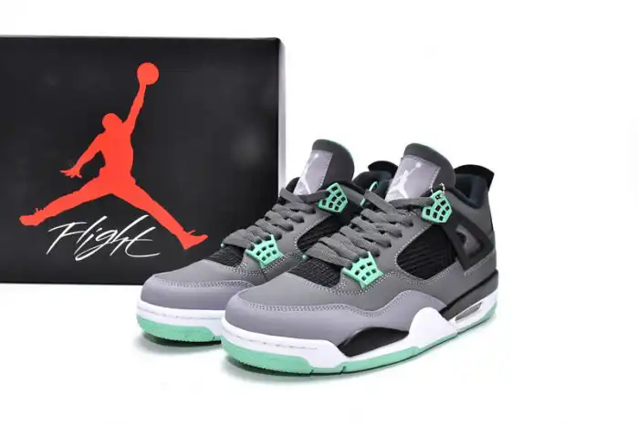 Bmlin Shoes Air Jordan 4 Retro Green Glow 308497-033